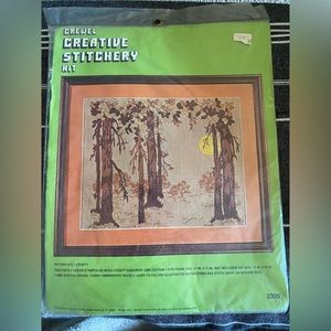 Vogart Vintage Crewel Creative Stitchery Kit - 2326 "Serenity"